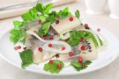 САЛАТ ИЗ СЕЛЬДИ С РОЗОВЫМ ПЕРЦЕМ