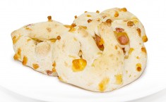 БУЛОЧКА СЫРНАЯ С ВЕТЧИНОЙ (С НИЗКИМ СОДЕРЖАНИЕМ ГЛЮТЕНА) 40Г