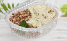 ФИЛЕ КУРИНОЕ В СОУСЕ С ГРЕЧКОЙ 250Г ПЛ/УП