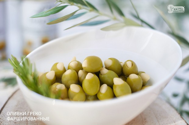 Пикантные оливки