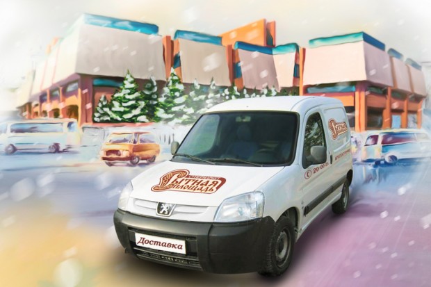 Предновогодняя доставка продуктов!